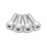 Aluminium Zylinderkopfschraube M5 silber ähnl. DIN912