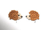 Häkelapplikation kleiner Igel