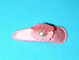 Haarspange  Muschel mit Perle