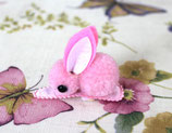 Haarspange Hase Pompon