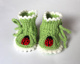 Babyschuhe Marienkäfer, Neugeborene - 3 Monate