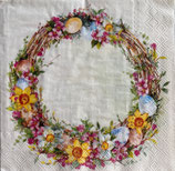 ｲｰｽﾀD・中　　F97　ｌ1103560　EASTER WREATH cream