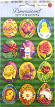 Stickers　*42-87409「Funky Egg2」