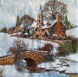 X'mas10中  　Ｘ27　SL-GW027101　Snowy Winter View