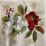 SPX小3　X18　C1087360   POINSETTIA BOUQUET cream