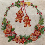 X'mas9中  　X11　L1093360　Cookie Wreath