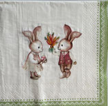 ｲｰｽﾀD・中　　F102　Ｌ1103662　EASTER GIFTS cream green
