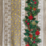 X'mas10中  　X46    L1096260    CHRISTMAS ELEMENTS　Stripes cream