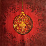 X'mas10中  　X40    L1094510     CHRISTMAS  Ornament  red
