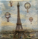 PS小　F134-1　　43204　　BALLON OVER PARIS