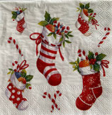 SPX小3　X16　　32520200　X-Mas stockings  white
