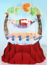 Snow Globe　SGS021「Tropical Santa」
