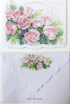 Carol Greeting Card　NC2429「薔薇のブーケ」Printed in China  27