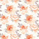 Tischdecke Rosalie aprikot  - 78487