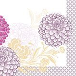 Serviette Airlaid CLARISSA VIOLETT 89357