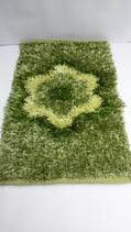 Tappeto Shaggy rettangolare con Fiore centrale 100x150 cm. A721