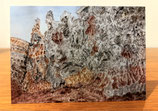 INTERESTING ROCK FORMATIONS GREETING CARD-NEW!
