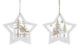 ESTRELLA 3D PAISAJE MADERA ARTESANAL