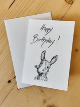 Grußkarte "Happy Birthday"
