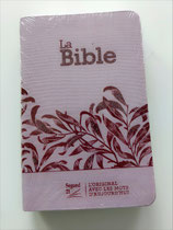 Bible Segond 21 - couverture toile rose . avec onglets