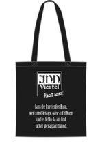 Henkeltasche schwarz "Innviertler Hasn"