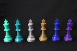 Colored Chess Pieces - Set of 17 Pieces!
