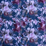 Blume auf blau