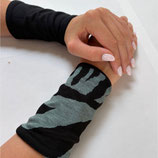 Zebra grün/schwarz