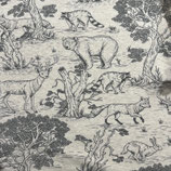 Tiere auf ecru