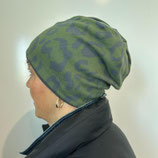 Strick Leo grau/olive