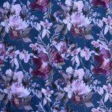 Blume auf blau