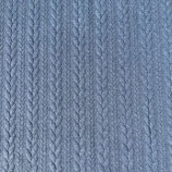 Zopf jeansblau