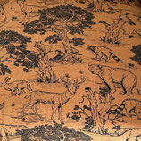Tiere auf senf