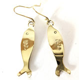 LBO26.Boucles d'oreilles "fish"