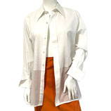 Hemd weiss Gr. S/M PIERRE CARDIN all gender VINTAGE 1990s