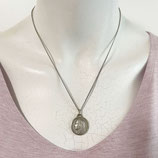 Halskette Silber Maria Lourdes VINTAGE 1950s