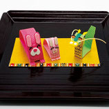 にこにこ干支かざり（うさぎと辰）