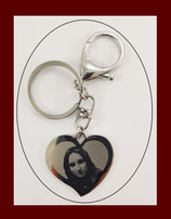 Porte clé " Coeur de 35 mm"