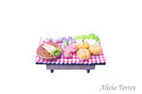 Puesto de venta de verduras (Ref. 3536)