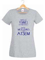 Tee-shirt pour une femme ATSEM