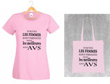 tee-shirt et sac pour AVS