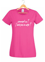 Tee-shirt femme j'suis pas un ange