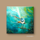 DILMANDA PUZZLE - BLAUKEHLCHEN + KOLIBRI
