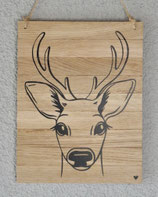 Schild Hirsch Ricky
