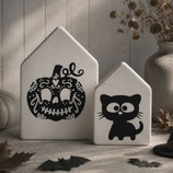 Häuschen "Halloween Katze"