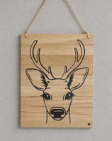 Schild Hirsch Ricky