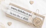 Geschenkset "Happy Birthday to you..& Das beste Alter ist jetzt"