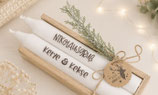 Geschenkset Kerzen "Nikolausgruss"