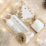 Geschenkset Kerzen klein "Advent, Advent.."