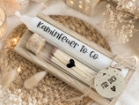 Geschenkset Kerzen "Kaminfeuer to go"